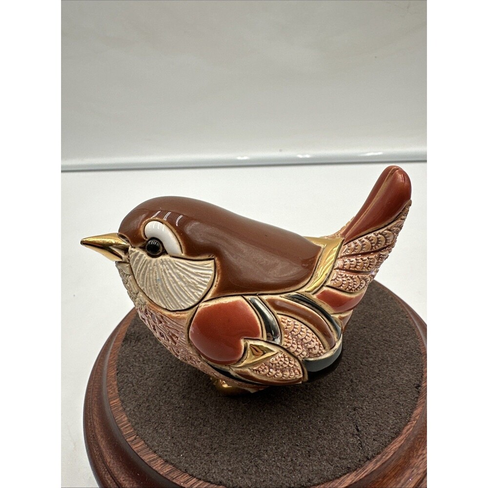 Wren Bird 2016 Figurine #ML15 De Rosa Handmade